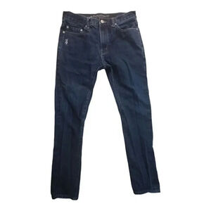 NHIZ Izzue Neighborhood Slim Straight Denim Jeans Hong Kong Tokyo Jeans Sz 30x29